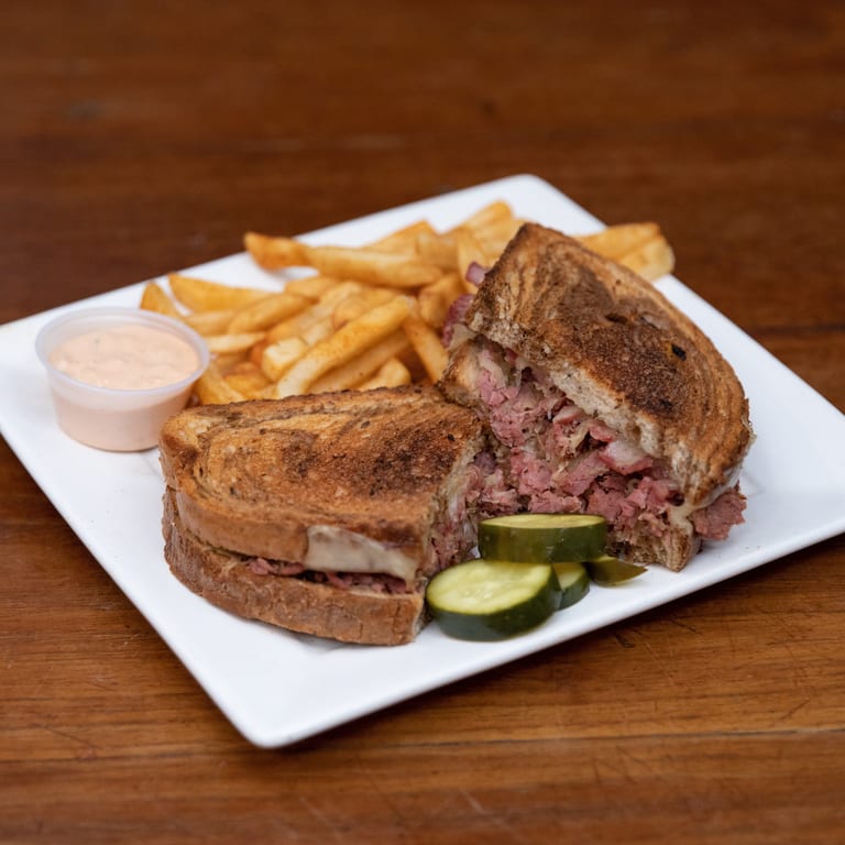 Indulge in Our Reuben Sandwich