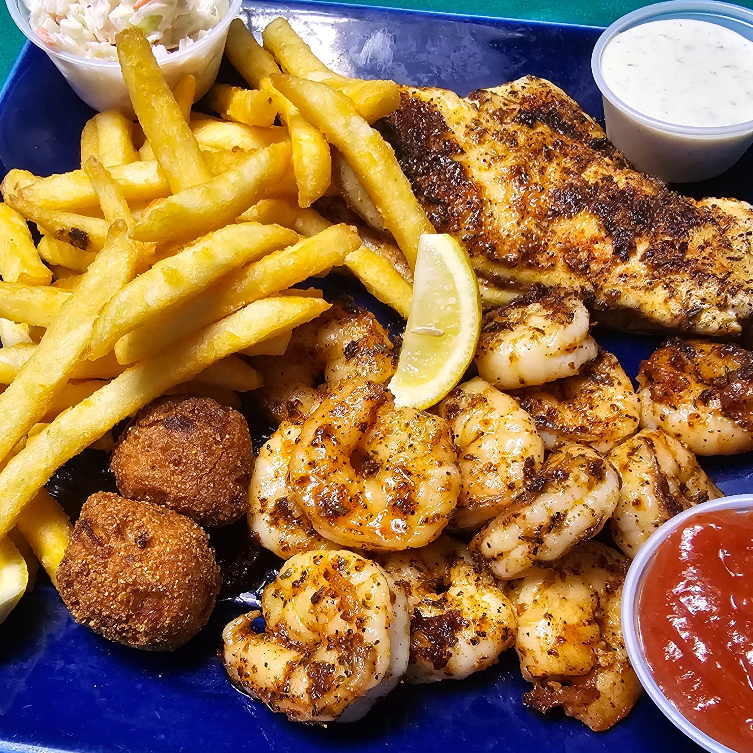 Pick Two Seafood Combo.