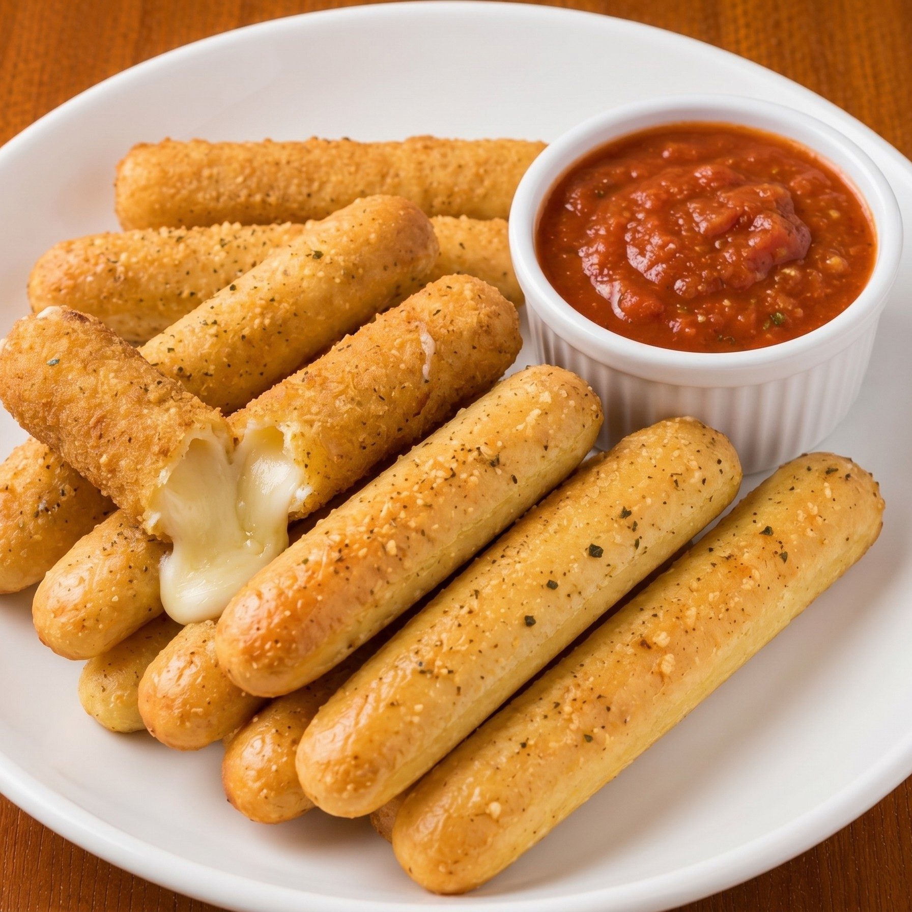 Mozzarella Cheese Sticks.